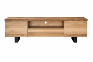 MD Nancy Solid Timber 2 Door 1 Drawer TV Unit thumbnail 1