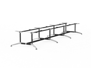 OL Modulus Twin Post Triple Span Meeting Table Frame thumbnail 7