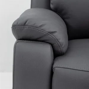 VI William Fabric Upholstered 5 Seater Corner Modular Recliner Lounge thumbnail 5