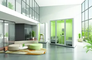 RL B.Quiet 4-6 Person Acoustic Meeting Pod – Custom Colour thumbnail 9