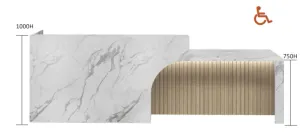 DD White Crescent Mobility Reception Counter thumbnail 3