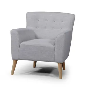 BT Jett Fiesta Fabric Upholstered Timber Leg Armchair thumbnail 2