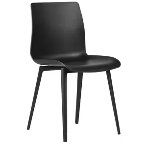 ST Pod Black Metal Leg Plastic Shell Hospitality Chair thumbnail 1