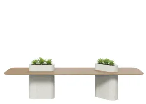 DD Omie Planter Breakout Dining Table thumbnail 1