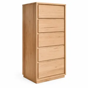 MD Moni Solid Timber Lingerie Chest with 5 Drawers thumbnail 1