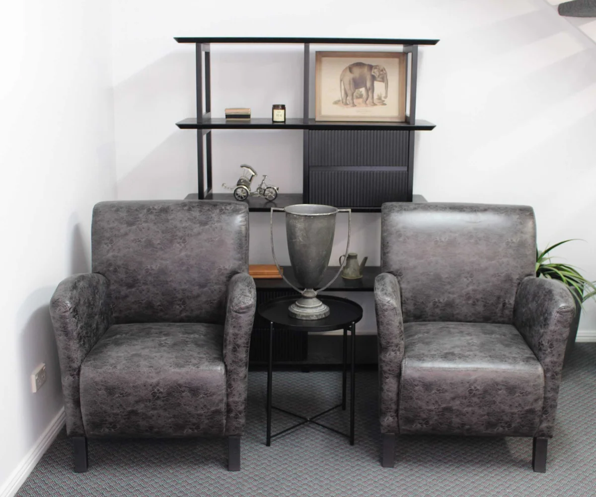 BT Theodore Faux Leather Upholstered Armchair