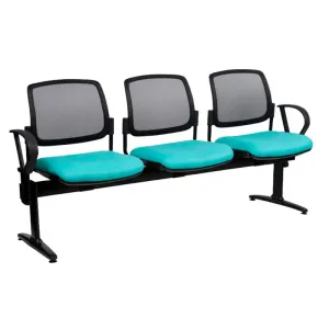 MA Dyno 60 Fabric Upholstered Seat and Mesh Back Beam Seating thumbnail 3