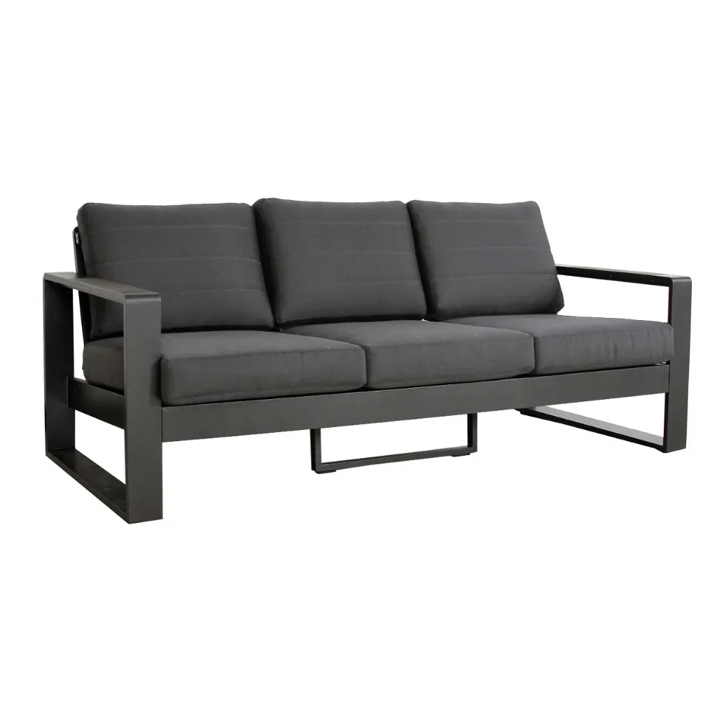 VI Maderia Aluminium Outdoor Sofa with Coffee Table Set
