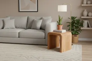 BT Curve Solid Timber Side Table thumbnail 2