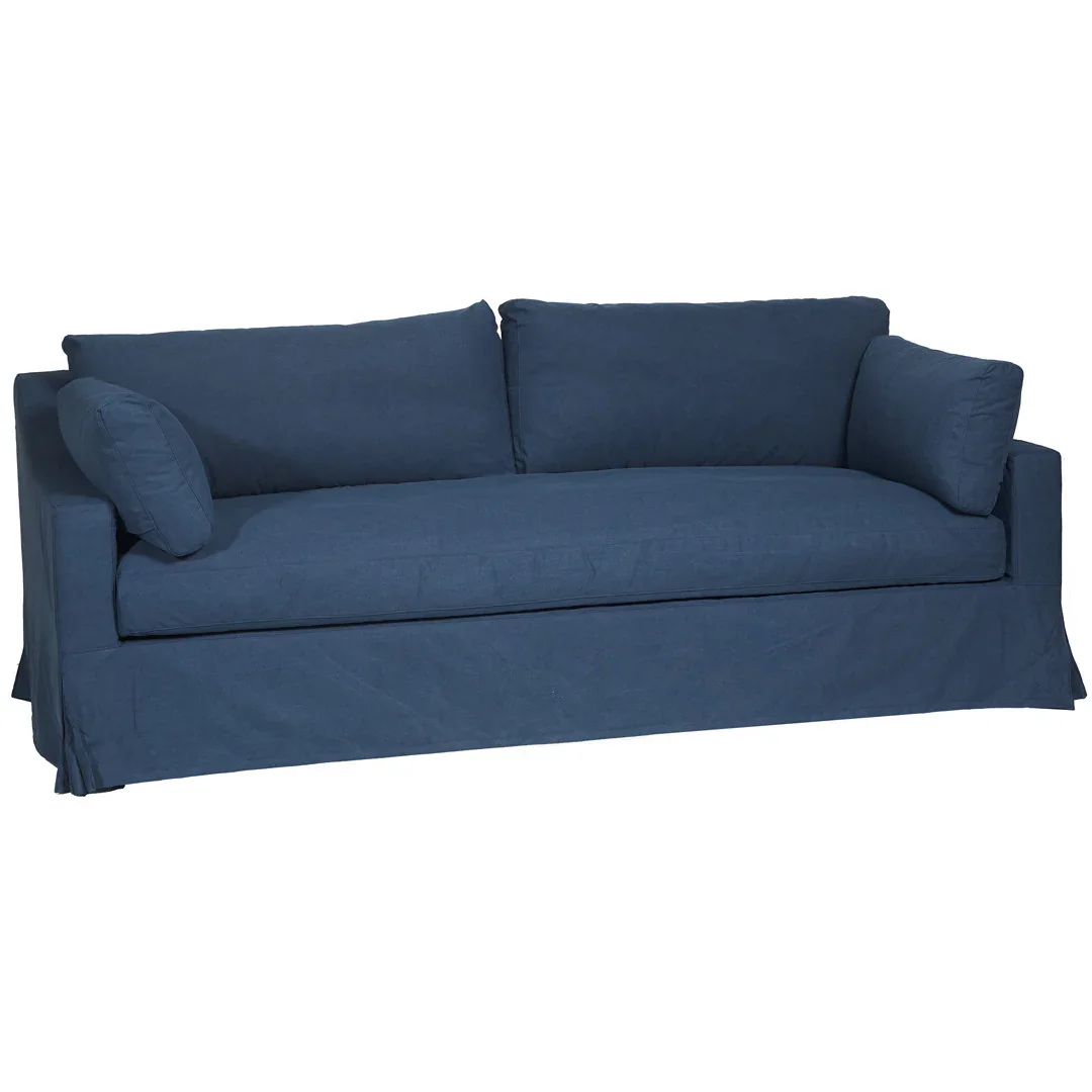 SH Indii 3 Seater Sofa, Blue