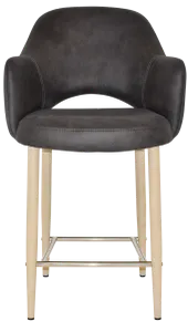EZ STOOL ALBURY ARM 650 METAL BIRCH thumbnail 2