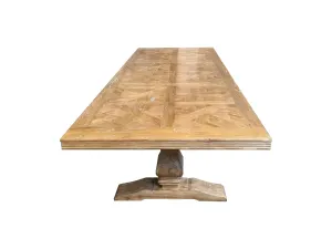 MF Kensington Solid Elm Timber Royal Dining Table thumbnail 5