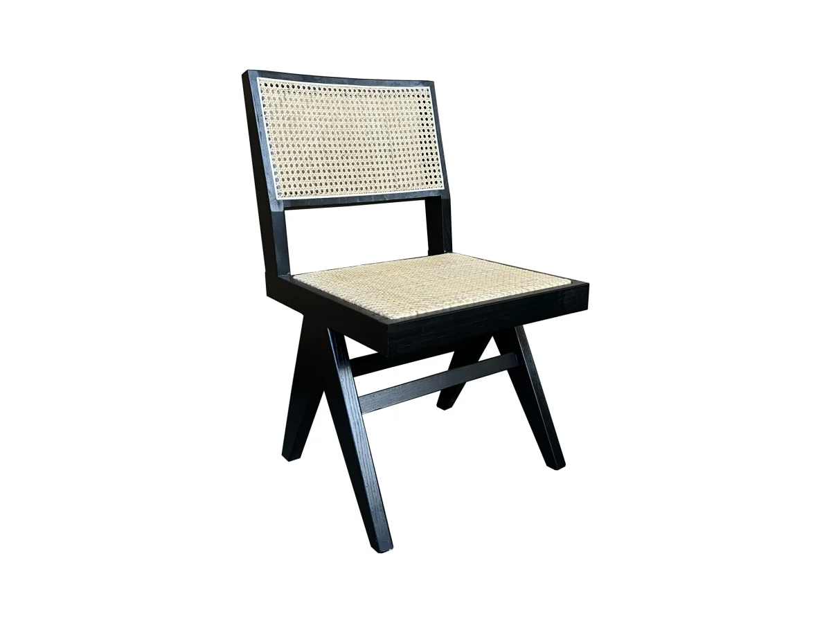 MF Pier Timber Framed with Natural Rattan Dining Chair