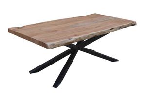 VI Elba Solid Timber Metal Legs Coffee Table thumbnail 1