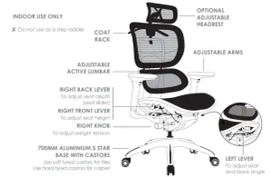 ST Ergo-1 Mesh High Back Executive Chair thumbnail 3