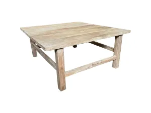 MF Pioneer Solid Timber Square Coffee Table thumbnail 1