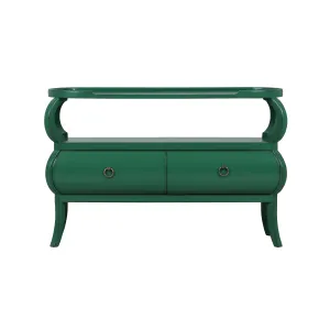 CR Savannah Solid Timber 2 Drawer Console Table thumbnail 1