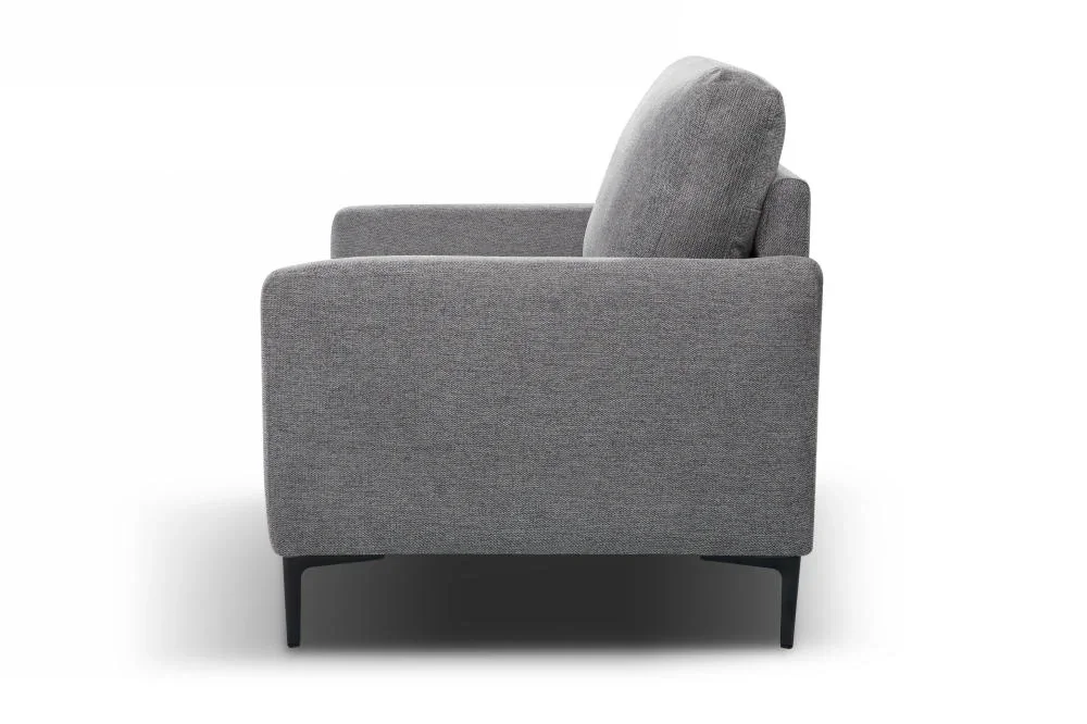 BT Luca 1 Seater Sofa Grey Fabric