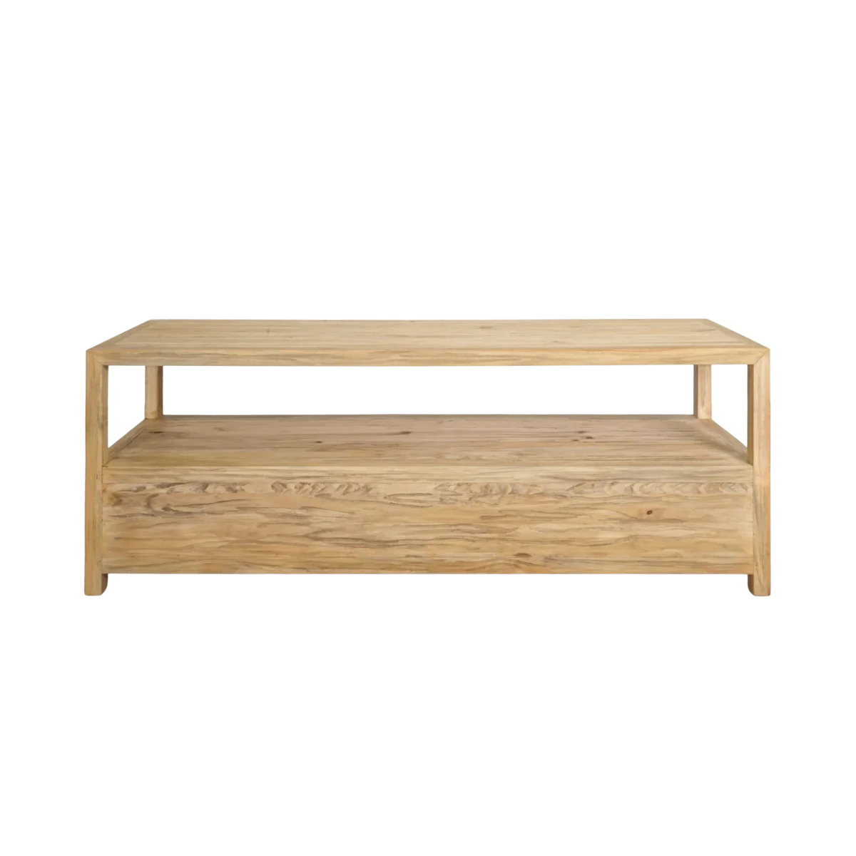 CR Sonoma Solid Timber 3 Drawer 1 Shelf Entertainment Unit