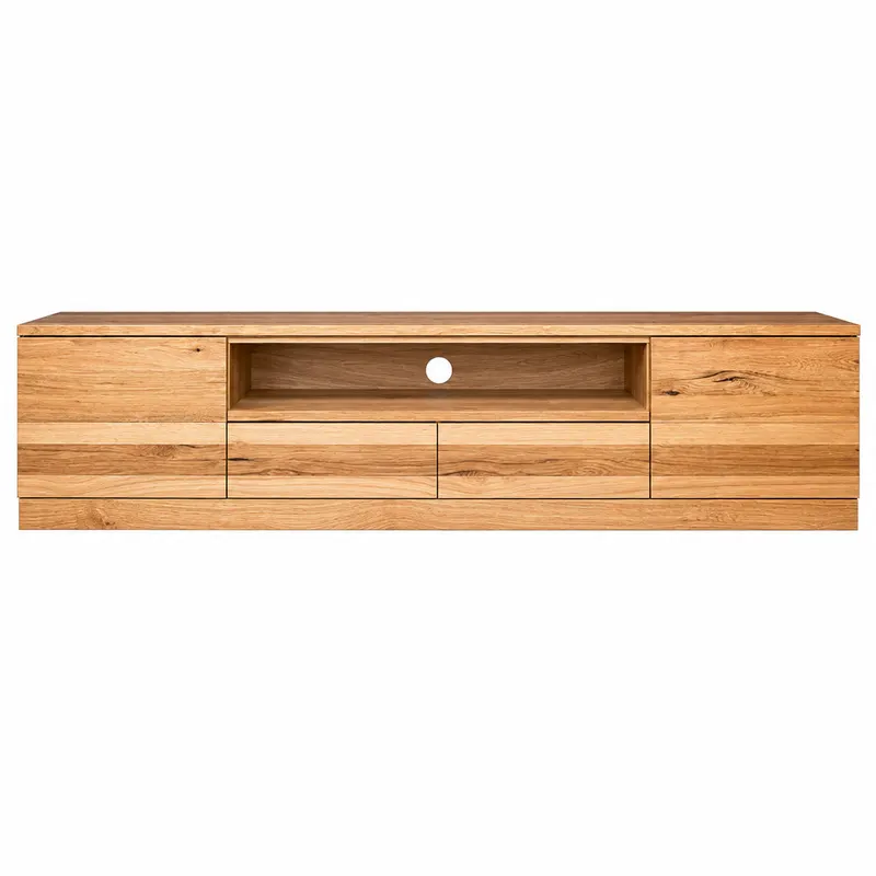 MD Malhouse Solid Timber 2 Door 2 Drawer TV Unit