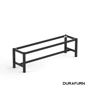 FL Spire Hospitality Square Legs Seat Height Frame with Footbeam thumbnail 1