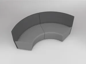 OL Motion Arc 2 Seater Reception Area Lounge thumbnail 2