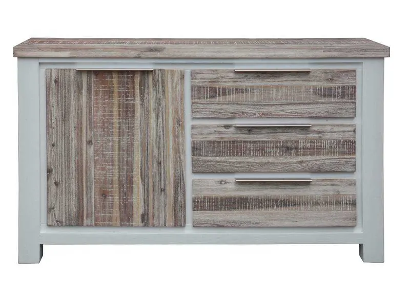 VI Homestead Solid Timber 1 Door 3 Drawer Buffet