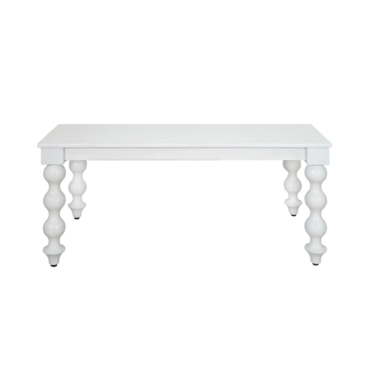 CR Carob Solid Timber Turned Leg Coffee Table