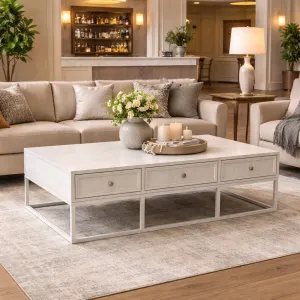 MF Tubetti Metal Base 6-Drawer Coffee Table thumbnail 2