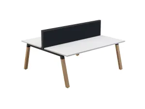 OL Studio50 Deskmount Screens Panel - Splice Fabric with White Frame - 1200mm Height thumbnail 11
