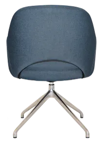 EZ ARM CHAIR ALBURY TRESTLE V2 POLISHED ALUM thumbnail 4