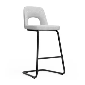 OL Elaro Fabric Upholstered Metal Leg Breakout High Chair thumbnail 7