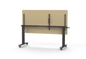 RL Boost Crank Flip Top Height Adjustable Table with Castors thumbnail 6