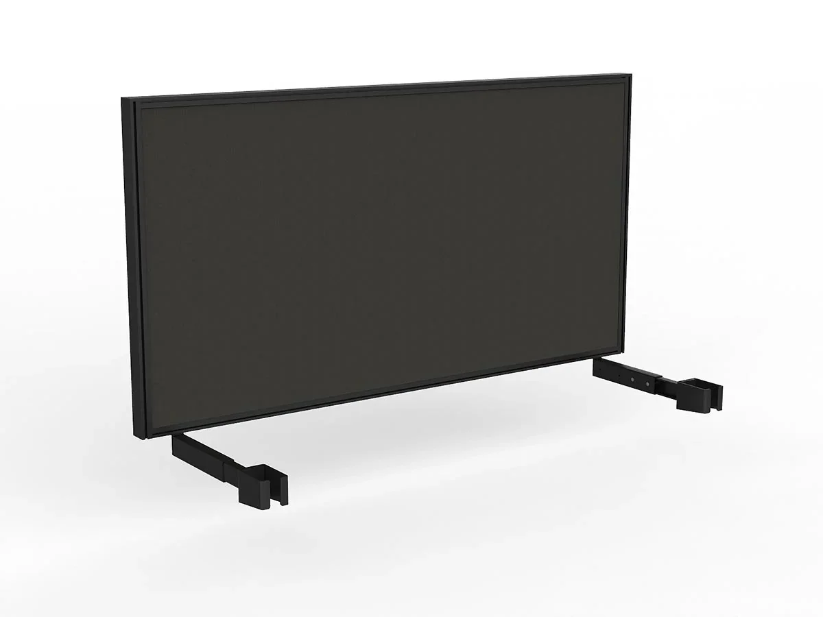 OL Studio Deskmount Screen for Agile Individual Desk – Splice Fabric Black Frame thumbnail 11