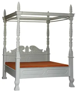 CT Jepara Solid Timber 4 Poster Bed thumbnail 6