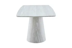 VI Haven Pedestal Base Rectangular Dining Table thumbnail 3