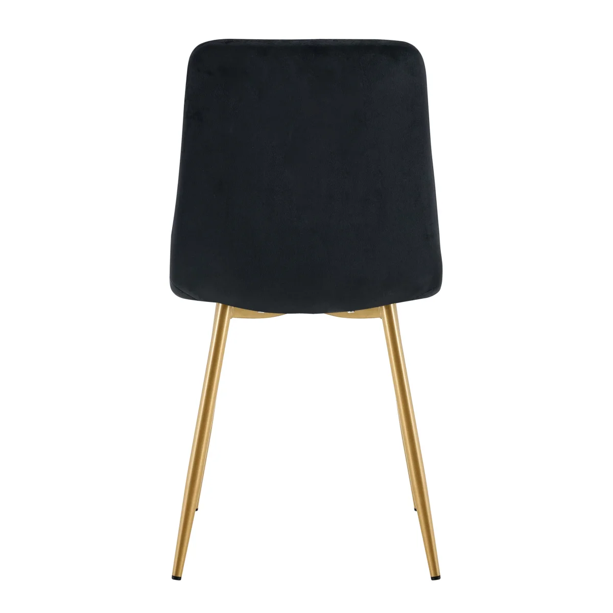 BT Theo 2 Faux Leather Upholstered Metal Leg Dining Chair