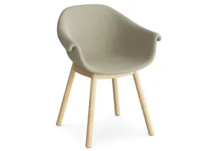 DD Enzo Fabric Upholstered Timber Leg Tub Chair thumbnail 4
