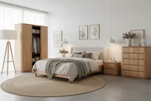VI Adsila Solid Timber 5 Drawer Tallboy thumbnail 3