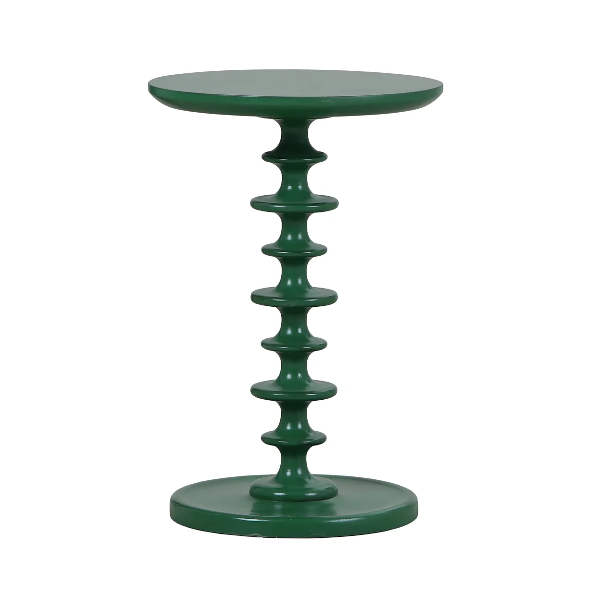 CR Milano Solid Timber Round Side Table