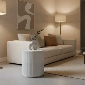 BT Bambu` Inlay Rattan Side Table thumbnail 3
