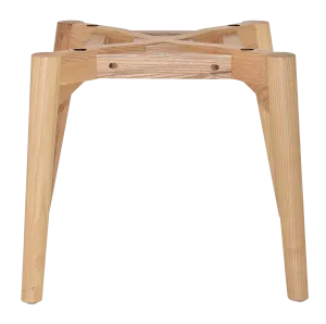EZ Albury Solid Natural Stained Timber Upholstered Hospitality Dining Armchair - XL thumbnail 5