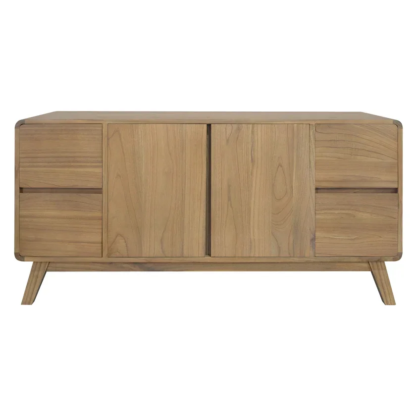 CT Providence Solid Timber 2 Door 4 Drawer Sideboard