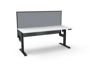 RL Boost Light Motorized Height Adjustable Workstation with SHUSH30 Screen thumbnail 10