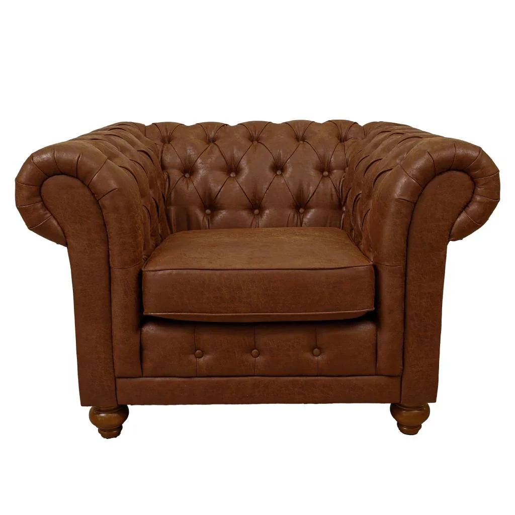 VI Winston Single Seater Fabric Sofa