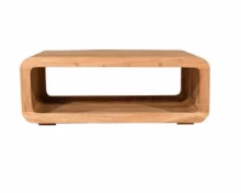 BT Curve Coffee Table - Mango Wood Natural