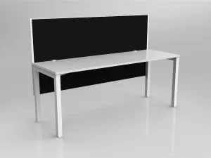 OL Axis 1 Person Workstation with Hung Screen - Splice Fabric thumbnail 5