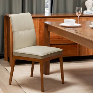 VI Atherton Leather Dining Chair with Tiber Legs thumbnail 3