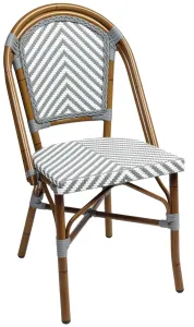 EZ Amalfi Synthetic Wicker Aluminium Frame Outdoor Dining Chair thumbnail 7