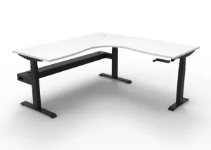 RL Boost Crank Single User Height Adjustable Corner Workspace thumbnail 3
